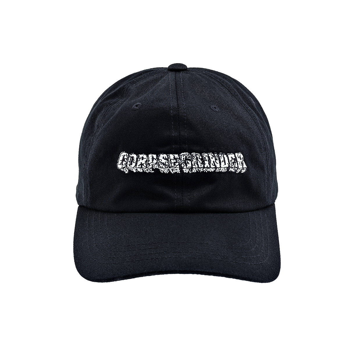 Corpsegrinder Logo Dad Hat (Black)