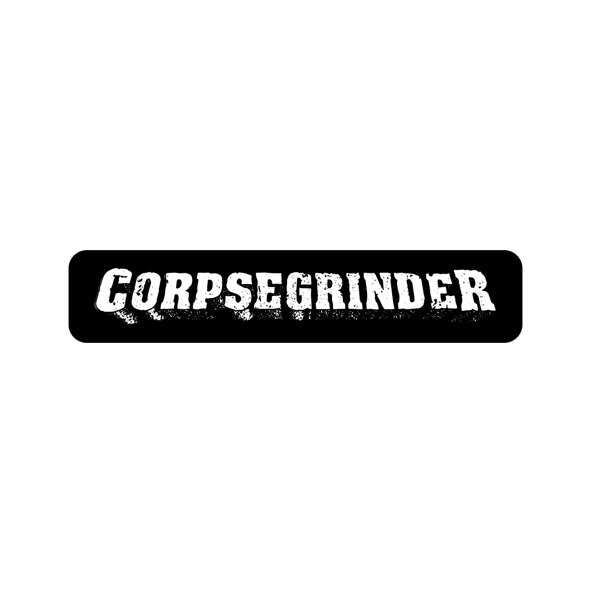 Corpsegrinder Logo Patch (Black)