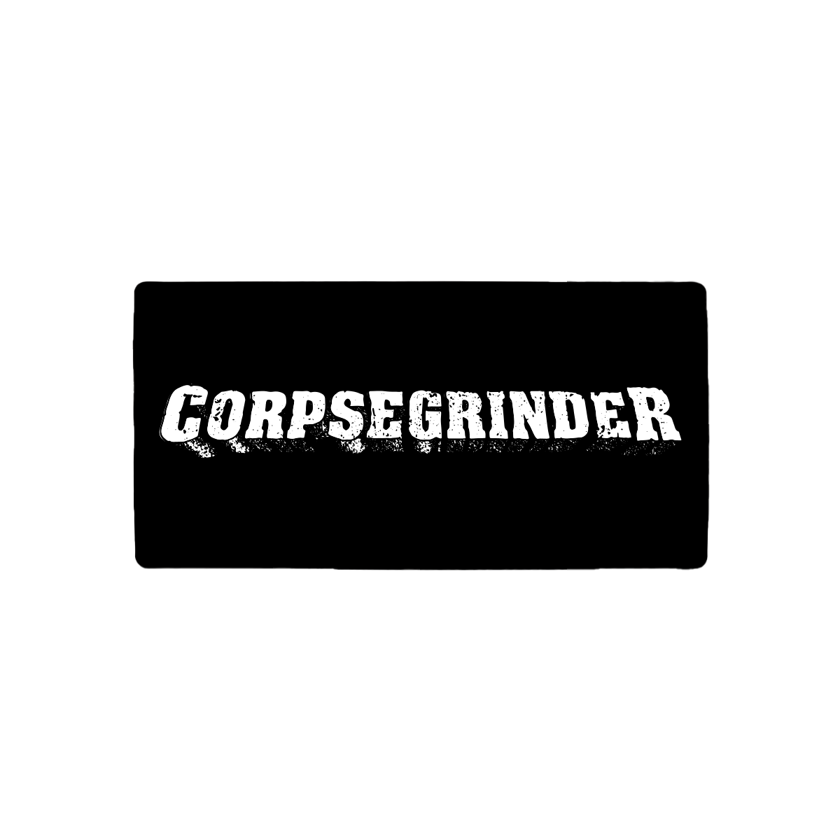 Corpsegrinder Logo XL Gaming Mouse Pad (Black)